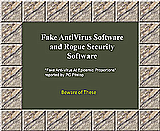 Fake Antivirus Software